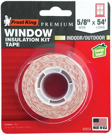 Clear Window Film Adhesive Tape – 5/8-Inch X 54-Inch Roll 1
