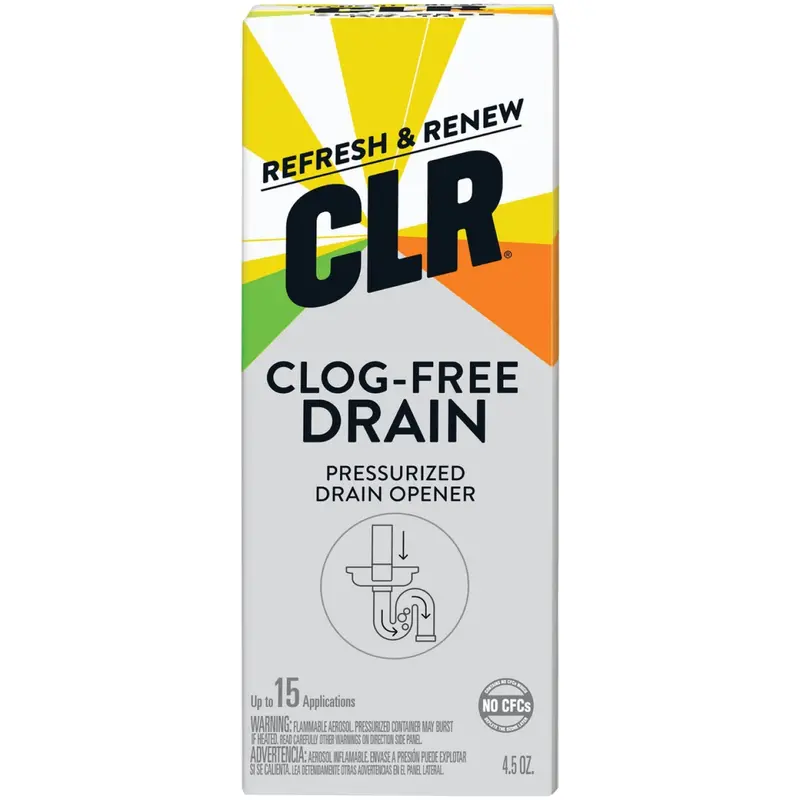 Clr Air-Pressure Drain Opener – 4.5 Oz Clog-Free Formula 1