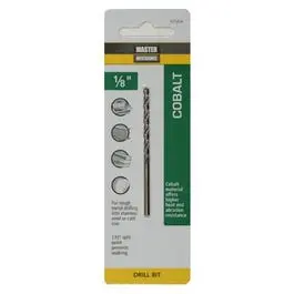 Cobalt High-Speed Steel Drill Bit – 1/8 In. X 2-3/4 In. Length 1