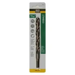 Cobalt Hss Drill Bit – 15/32-Inch X 5-3/4-Inch, Heat-Resistant 1