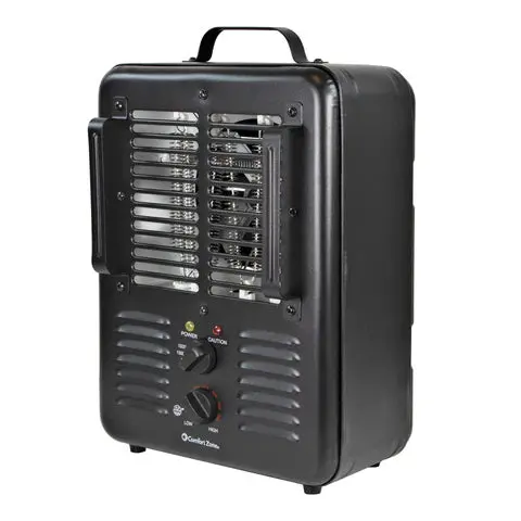 Comfort Zone Utility Milkhouse Space Heater – Portable Electric Heating Unit 1