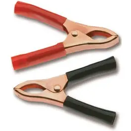 Copper-Clad Battery Clip – 10-Amp Rating, 2-Pack 1