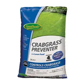 Crabgrass Preventer & Lawn Food – 26-0-3 Fertilizer, Covers 15,000 Sq. Ft. 1
