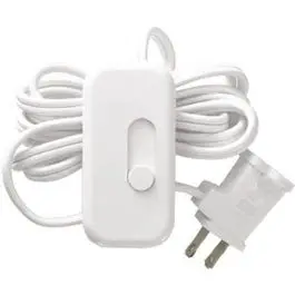 Credenza 300W Universal Lamp Dimmer Switch, Matte White 1