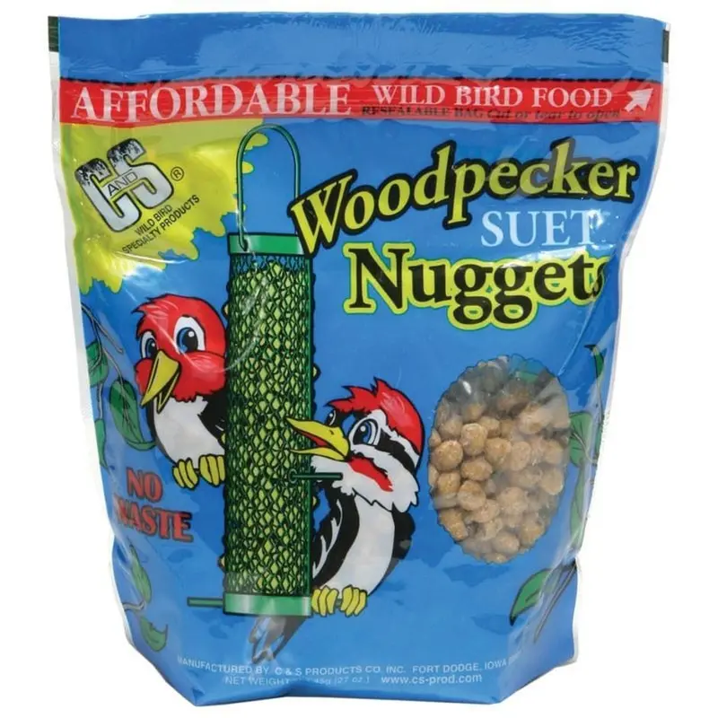 C&S Woodpecker Suet Nuggets – High-Energy Wild Bird Food 1