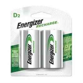 D-Size Rechargeable Nimh Batteries – 2-Pack 1