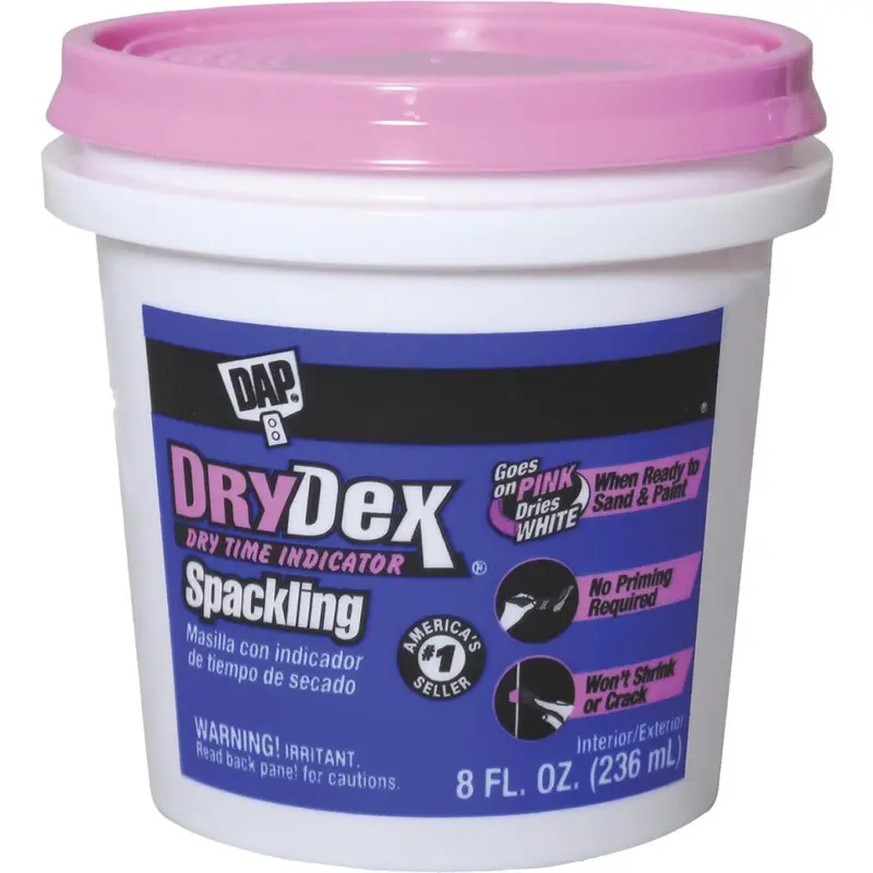 Dap Drydex Acrylic Spackling – 1/2 Pint General-Purpose Repair Compound 1