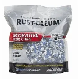 Decorative Concrete Color Chips – Blue Gray Blend, 1 Lb 1