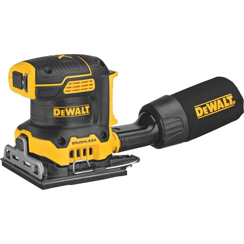 Dewalt 20V Max Xr Brushless Sheet Sander – 1/4-Inch Pad, Variable Speed (Bare Tool) 1