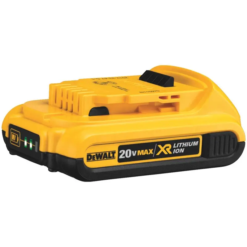 Dewalt 20V Max Xr Lithium-Ion Compact Battery – 2.0 Ah 1