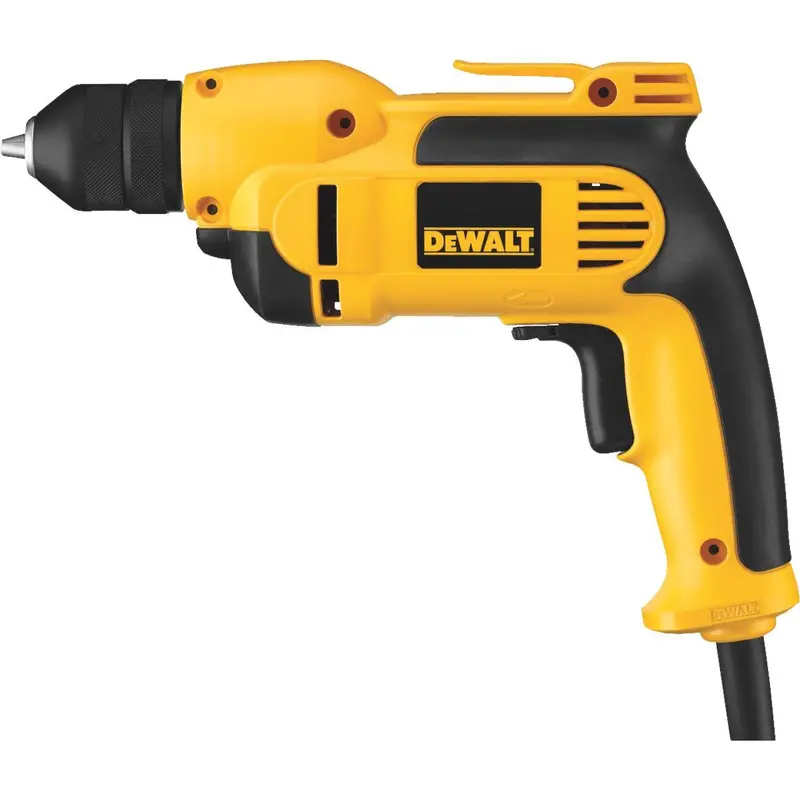 Dewalt 3/8-Inch 8-Amp Keyless Corded Drill 1