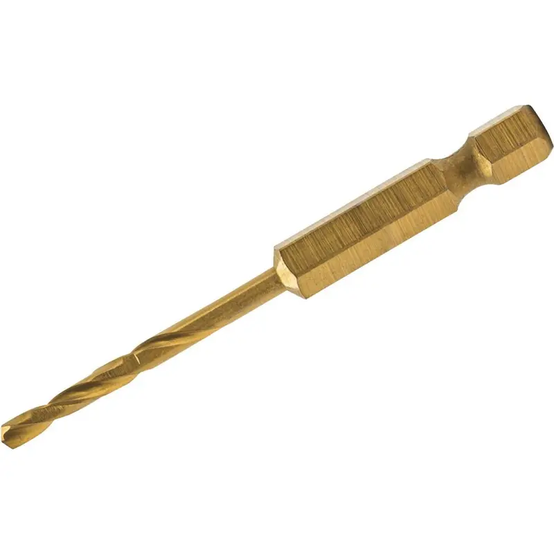 Dewalt Impact-Ready 9/64" Titanium-Coated Hex Shank Drill Bit 1