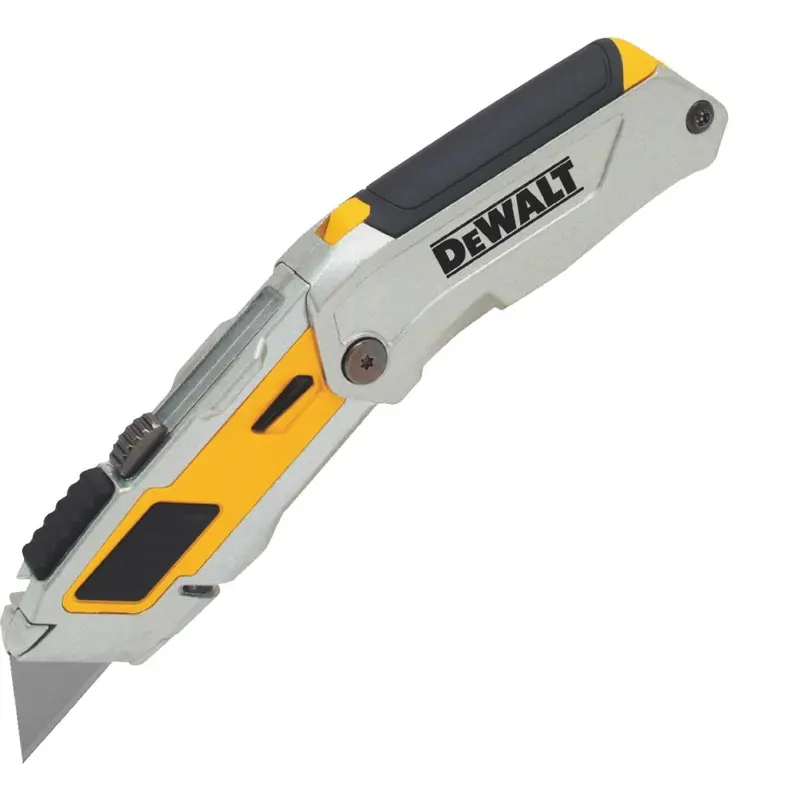 Dewalt Premium Retractable Folding Utility Knife With Locking Blade 1