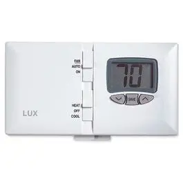 Digital Heat/Cool Thermostat With Manual Temperature Control And Large Lcd Display 1