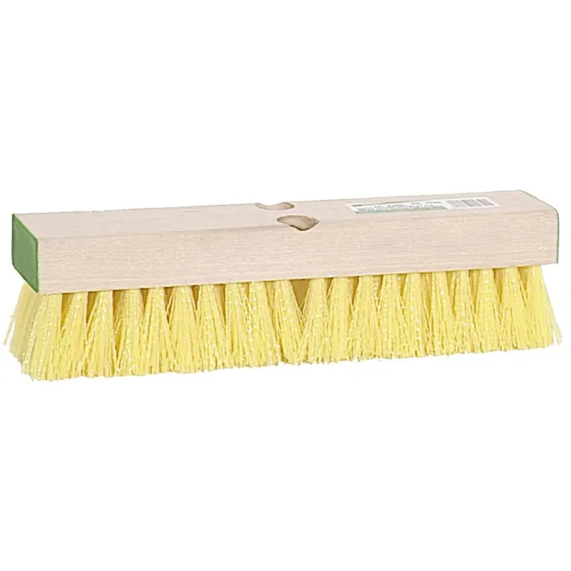 Dqb 10-Inch Ergonomic Deck Scrub Brush With Sturdy Bristles 1