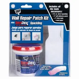 Drydex Wall Repair Patch Kit – Fast-Drying Spackle & Mesh Patch System 1