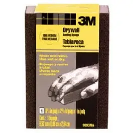 Dual-Grain Drywall Sanding Sponge – Fine And Medium Grits 1