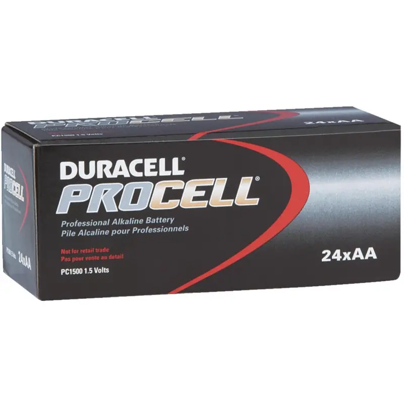 Duracell Procell Aa Alkaline Batteries – 24-Count Bulk Pack 1