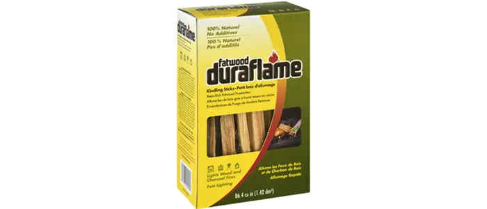 Duraflame Fatwood Fire Starters – Natural Pine Resin Kindling For Quick, Smokeless Ignition 1