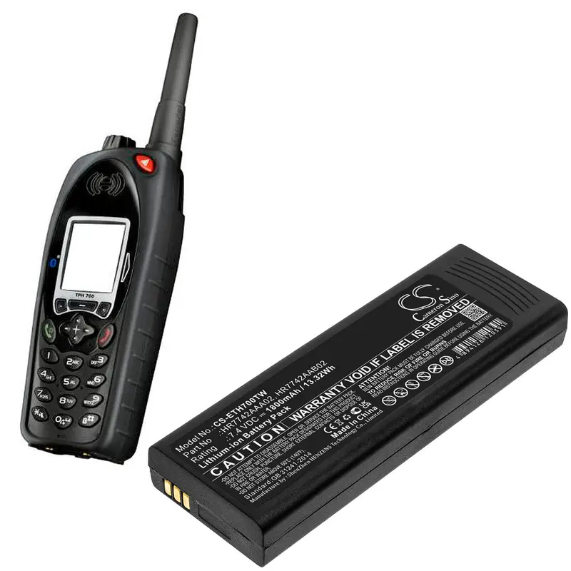 Eads/Cassidian Hr7742Aaa02 Two-Way Radio Battery – 7.4V 1800Mah Li-Ion (13.32Wh) 1