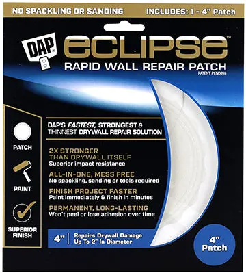 Eclipse Rapid Patch Wall Repair Kit – 4" Round 1