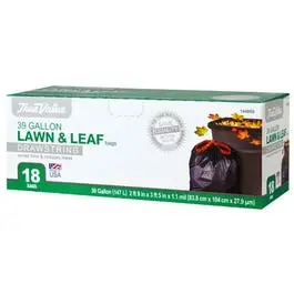Eco-Friendly Lawn & Leaf Bags – 39-Gallon, 18-Pack 1