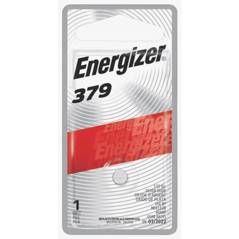 Energizer 379 Silver Oxide Button Cell Battery 1