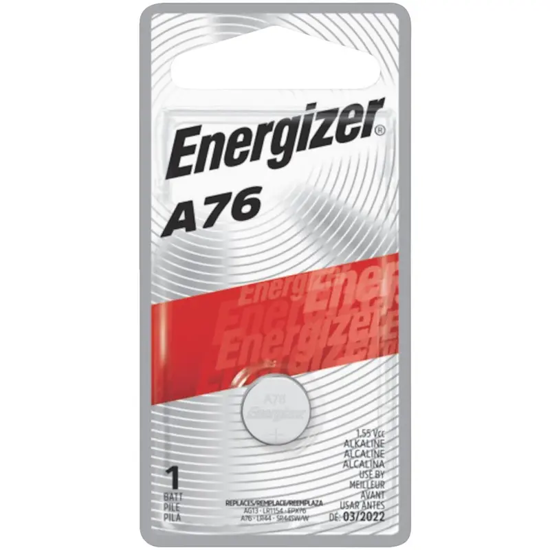 Energizer A76 Alkaline Button Cell Battery 1