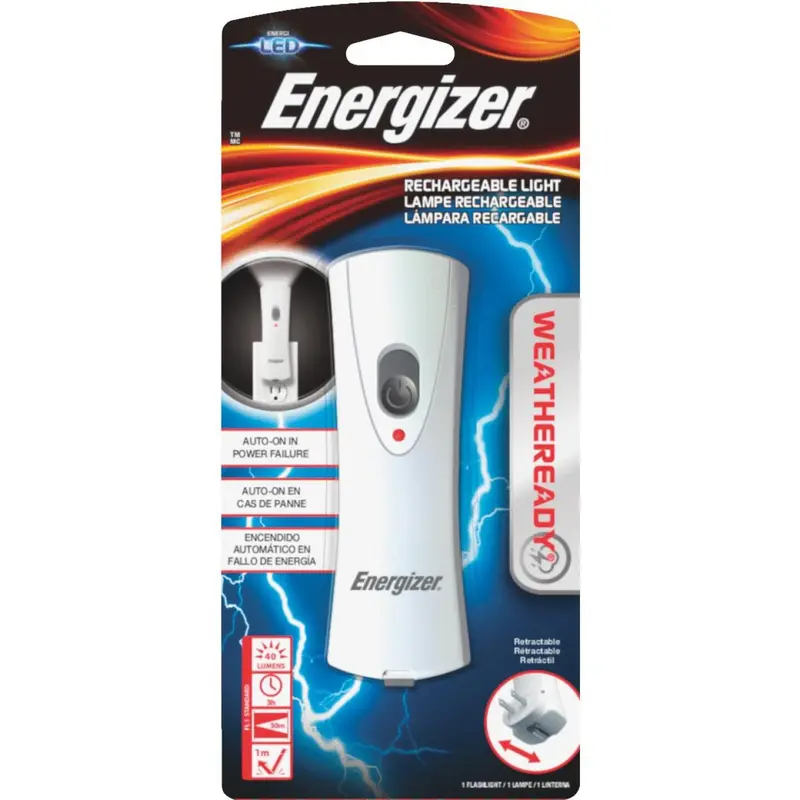 Energizer Weatheready Rechargeable Led Flashlight – Plastic Housing 1