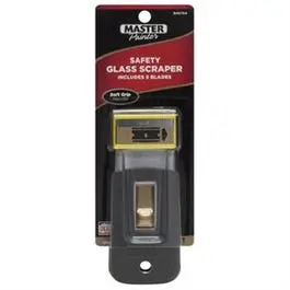 Ergonomic Safety Glass Scraper With Soft-Grip Handle 1
