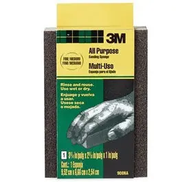 Extra-Fine Flexible Sanding Sponge For Contoured Surfaces 1