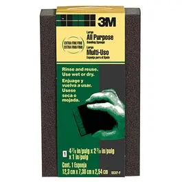 Extra-Fine To Fine Large Flexible Sanding Sponge – Premium Foam Abrasive 1