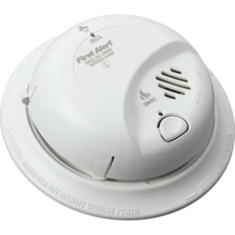 First Alert Hardwired 120V Smoke And Carbon Monoxide Alarm (Ionization) 1