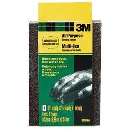 Flexible Medium-To-Coarse Grit Sanding Sponge 1