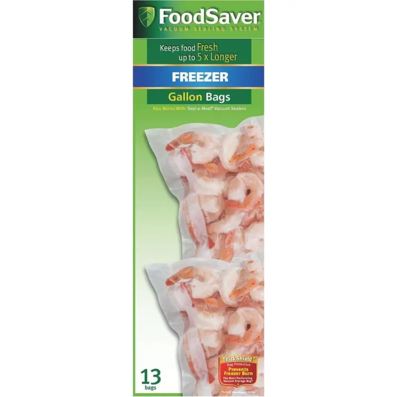 Foodsaver 1-Gallon Freezer Storage Bags – 13 Count 1