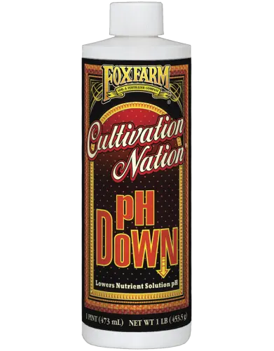 Foxfarm Cultivation Nation Ph Down Solution For Hydroponics And Soil 1
