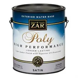 Gallon Of Water-Based Exterior Polyurethane In Satin Finish 1