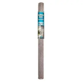 Galvanized Hardware Cloth Fence – 19-Gauge, 1/2 In Mesh, 48 In X 5 Ft 1