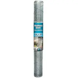 Galvanized Hardware Cloth Fence – 24 In X 10 Ft Roll, Fine-Mesh Barrier 1