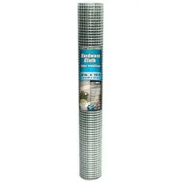 Galvanized Hardware Cloth Roll – 36" X 10', 1/4" Grid Mesh 1