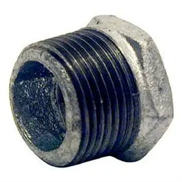 Galvanized Hex Bushing Fitting – 2" X 1" Pipe Size 1