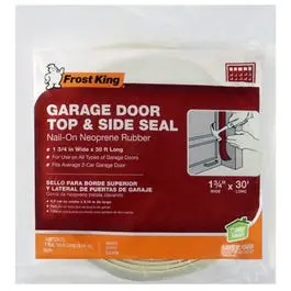 Garage Door Weatherstrip Seal – Top And Side Mount, 1.75-Inch Width × 30-Foot Length 1