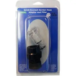 Garden Hose Quick-Connect Adapter With Integrated Filter 1