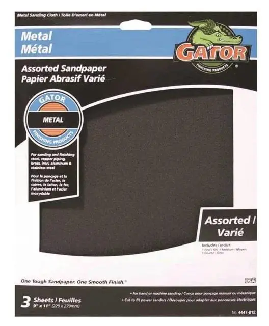 Gator Emery Cloth Sanding Sheets 1