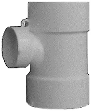 Genova 3" X 1-1/2" Pvc Dwv Tee Fitting – Solvent-Weld Compatible 1