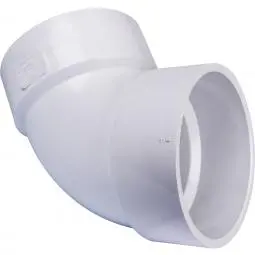 Genova 60° Pvc Dwv Elbow – Smooth-Flow Fitting For Drain, Waste & Vent Systems 1
