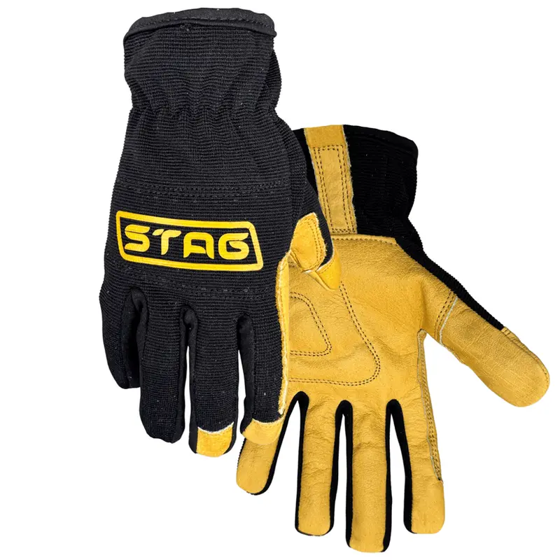Golden Stag Men'S Genuine Buffalo Leather Work Gloves 1