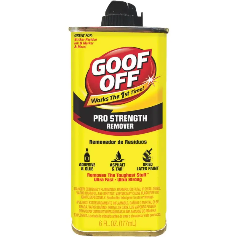 Goof Off Pro Strength Dried Paint Remover (6 Oz) 1