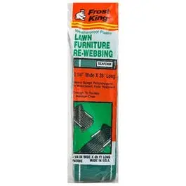 Green Outdoor Furniture Re-Webbing Kit – Replacement Straps For Woven Patio Chairs 1
