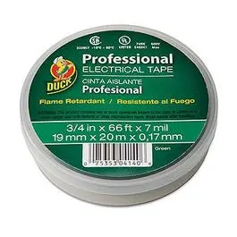 Green Vinyl Electrical Tape – 0.75-Inch Width X 66-Foot Roll 1
